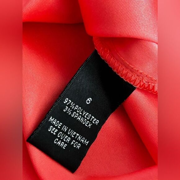 Alyx Coral pink dress women’s size 6 EUC shift - Picture 5 of 10